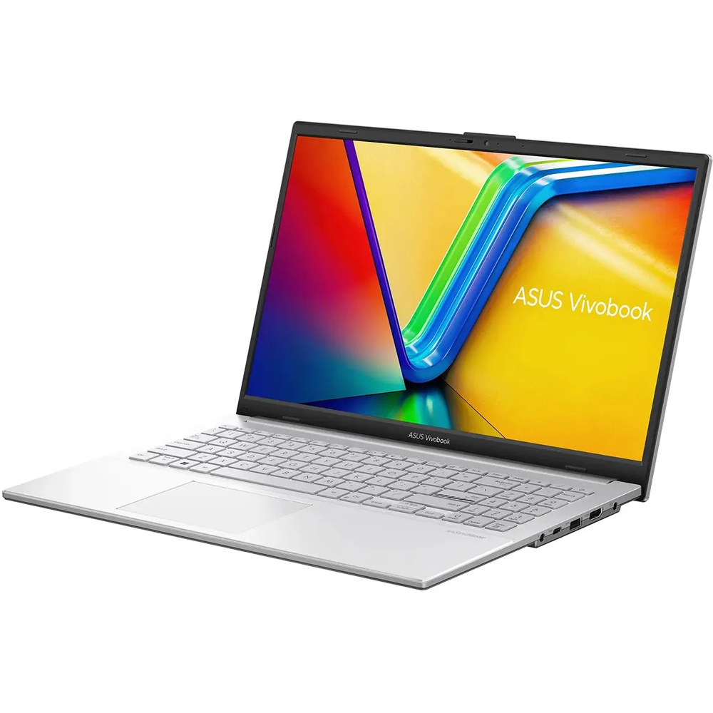15.6" Ноутбук ASUS Vivobook Go 15, AMD Ryzen 5 40, RAM 8 ГБ, SSD 512 ГБ, Windows 11 Pro, серебристый (90NB0ZR1-M07450)