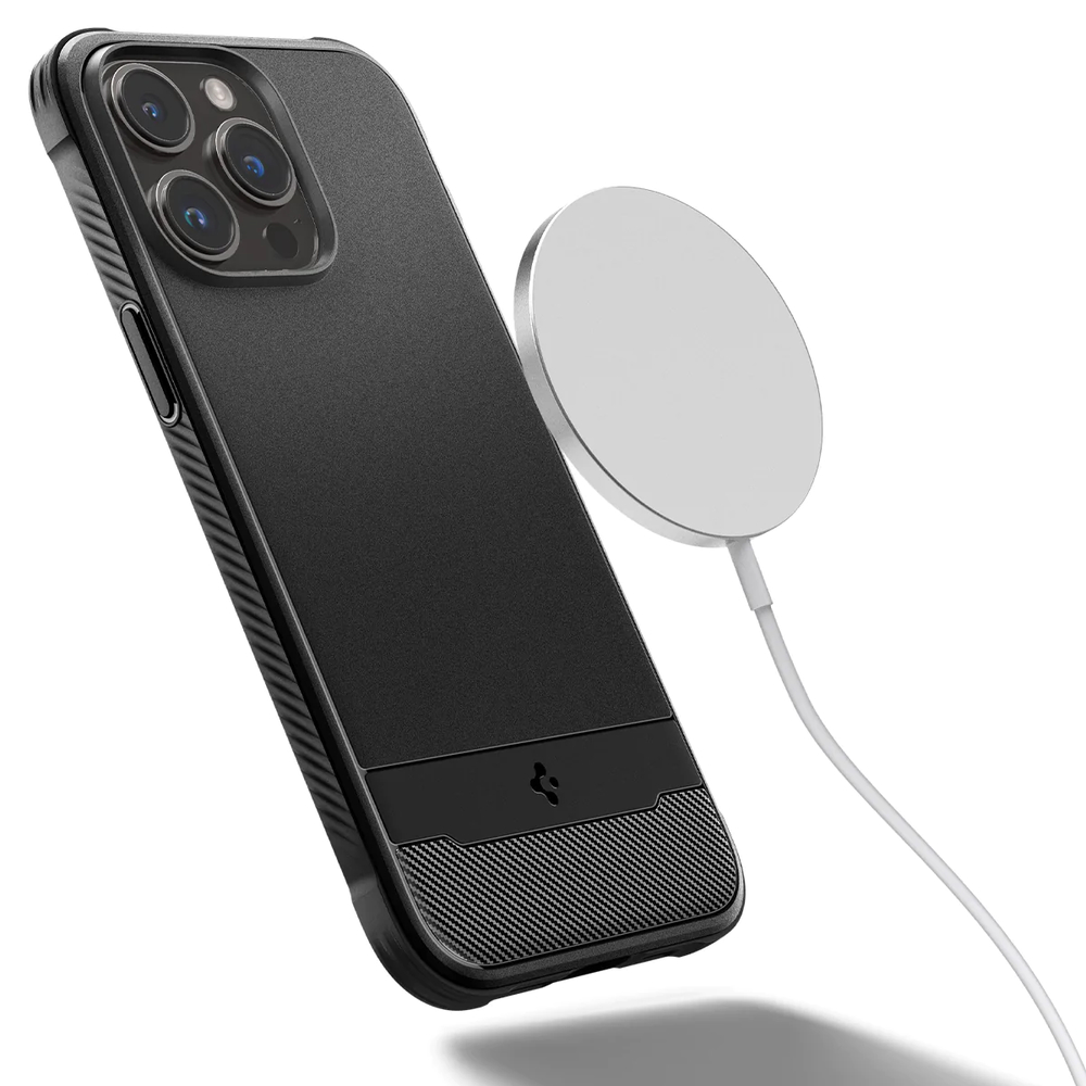  Чехол SPIGEN Rugged Armor( MagFit) для iPhone 14 Pro черный