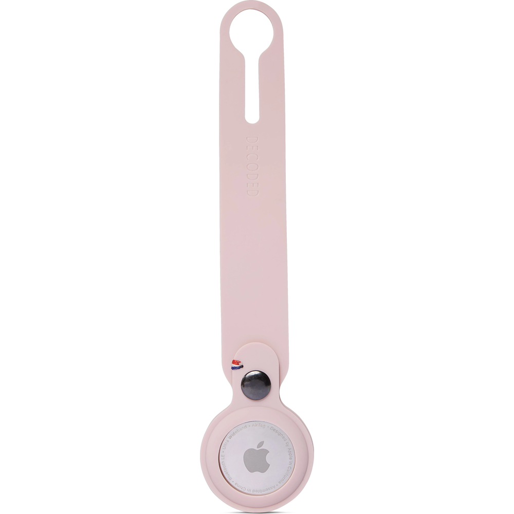 Чехол Decoded Sillicon Loop для Apple AirTag, силикон, розовый