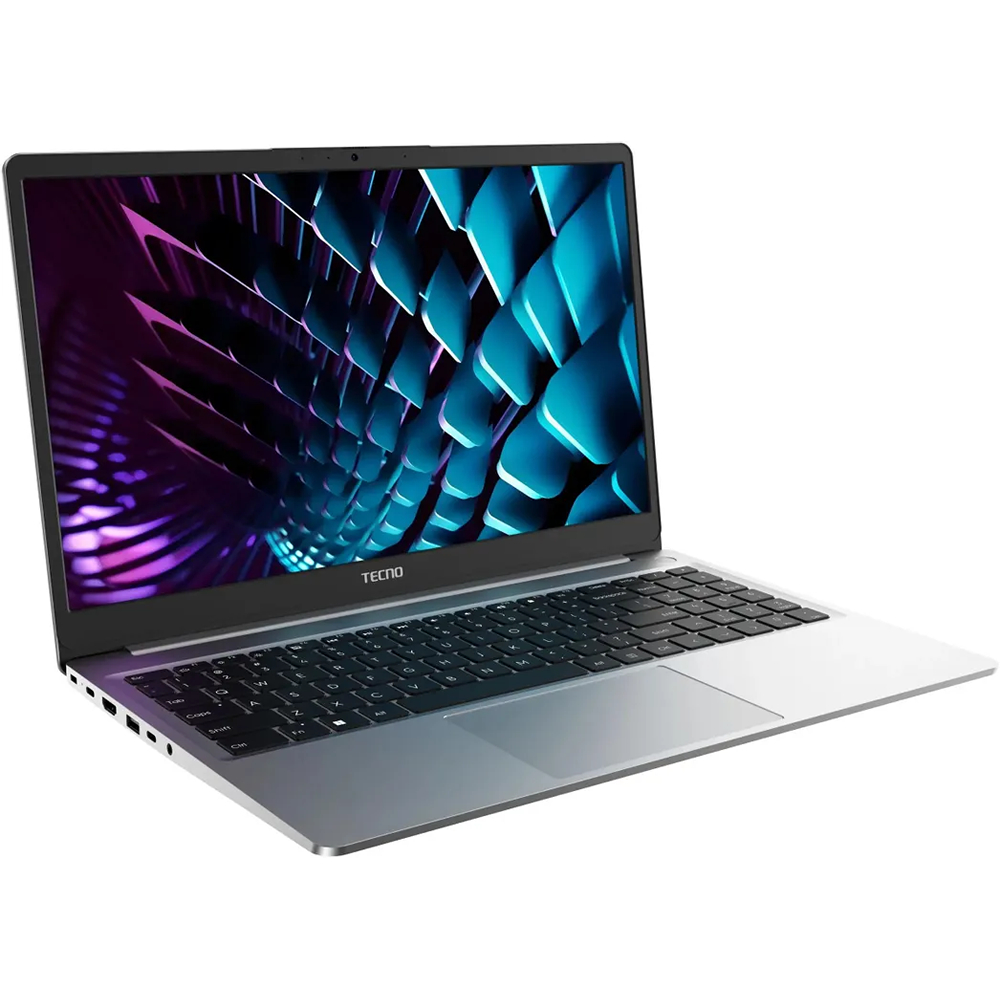 15.6" Ноутбук Tecno MegaBook K15SDA, AMD Ryzen 5 7430U, RAM 16 ГБ, SSD 512 ГБ, AMD Radeon Graphics, Windows 11 Home, серый (71005000257)