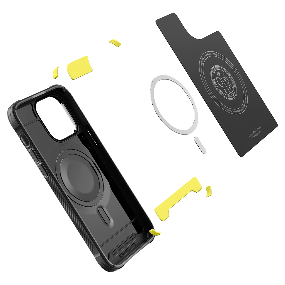  Чехол SPIGEN Rugged Armor( MagFit) для iPhone 14 Pro черный