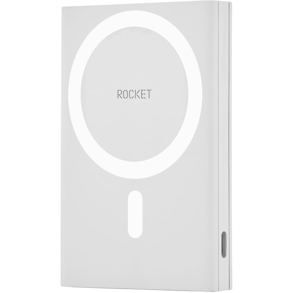 Беспроводная аккумуляторная батарея 5000mAh Rocket Hold, PD20W, цвет: светло-серый