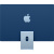 Apple iMac 24" Retina 4,5K, M3 (8C CPU, 10C GPU, 2023), 8 ГБ, 512 ГБ SSD, синий