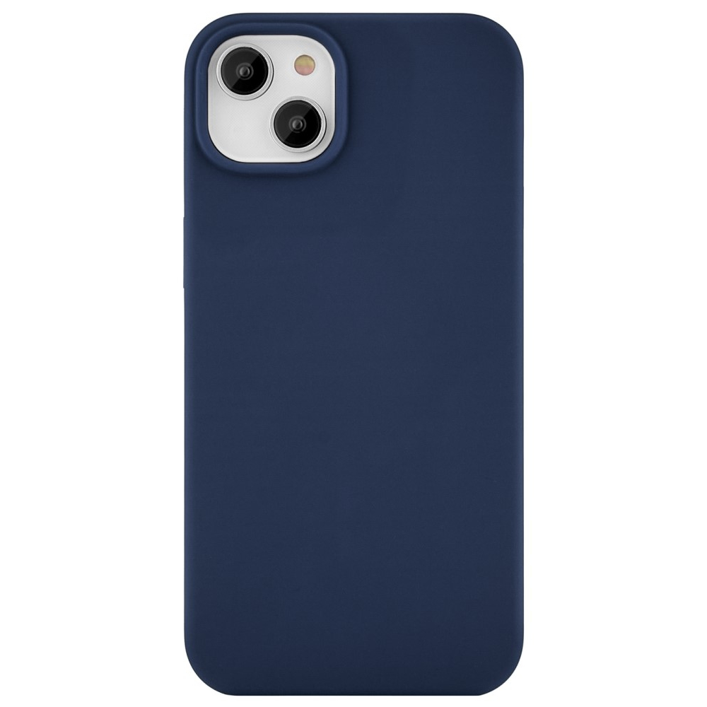 Чехол защитный Touch Mag Case, iPhone 14 Plus, силикон , софт-тач, тёмно-синий