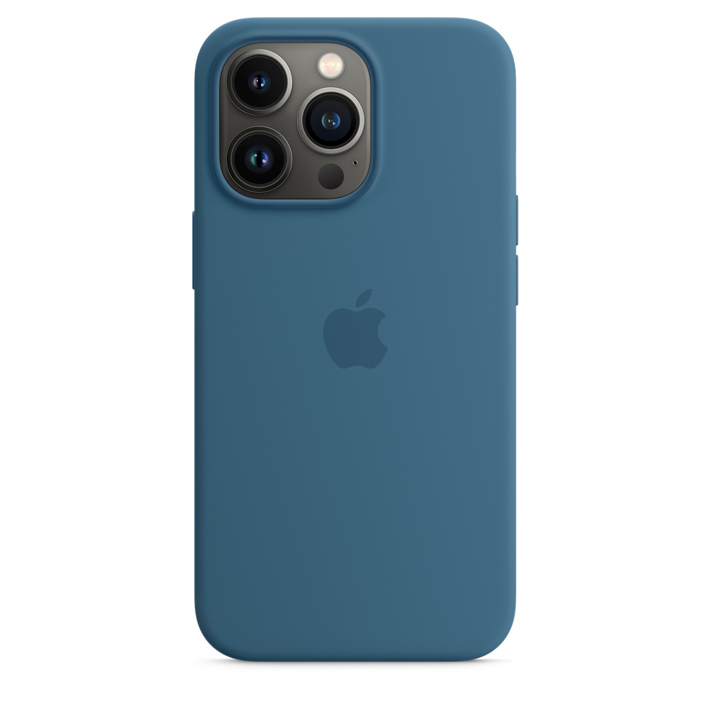 Apple iPhone 13 Pro Silicone Case with MagSafe Blue Jay Силиконовый чехол MagSafe для IPhone 13 Pro 