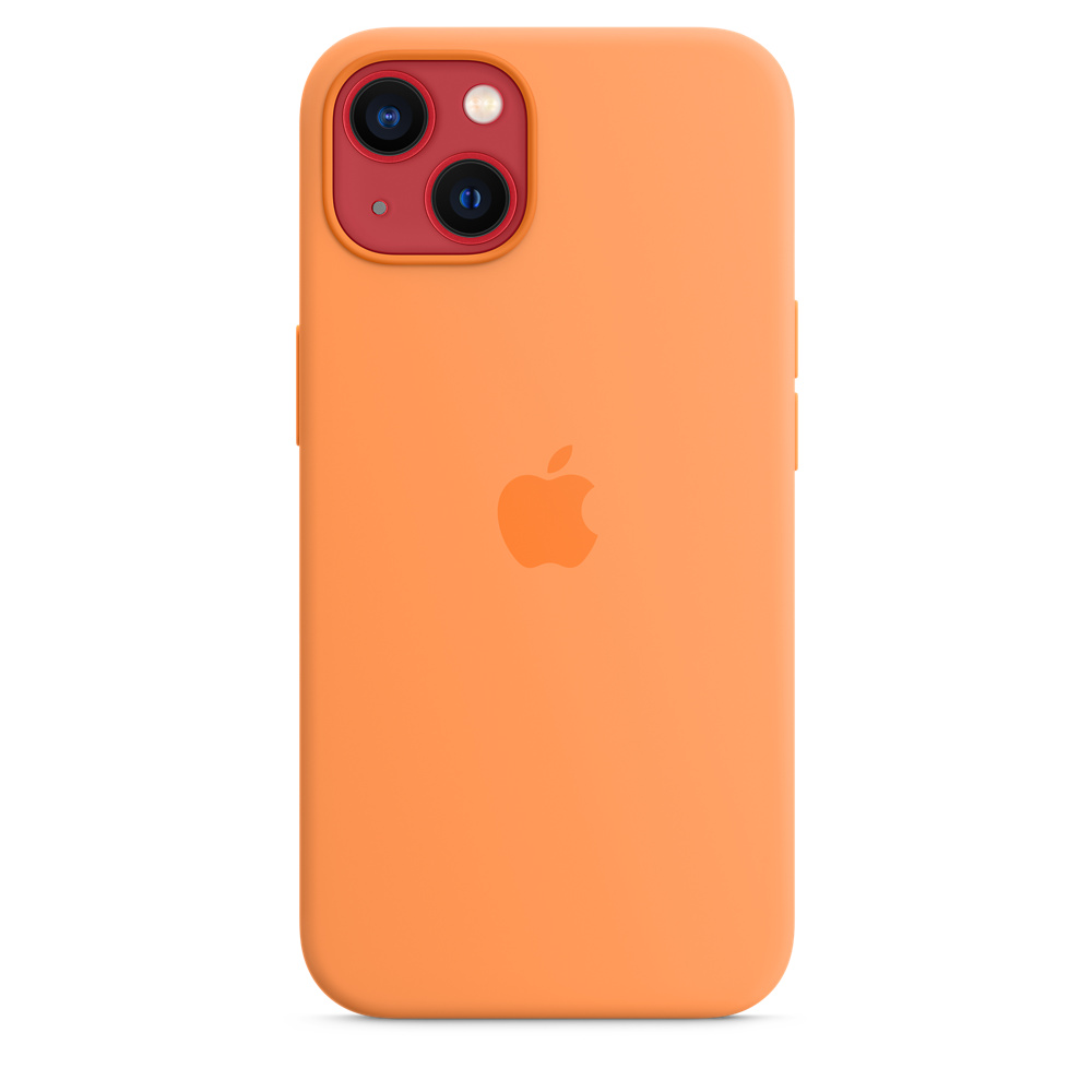 Apple iPhone 13 Silicone Case with MagSafe Marigold Силиконовый чехол MagSafe для IPhone 13 цвета «в