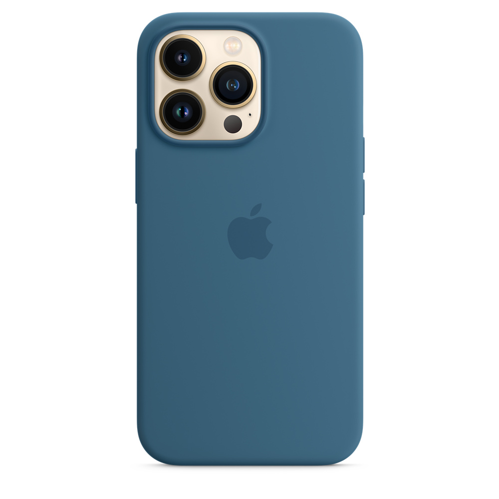 Apple iPhone 13 Pro Silicone Case with MagSafe Blue Jay Силиконовый чехол MagSafe для IPhone 13 Pro 