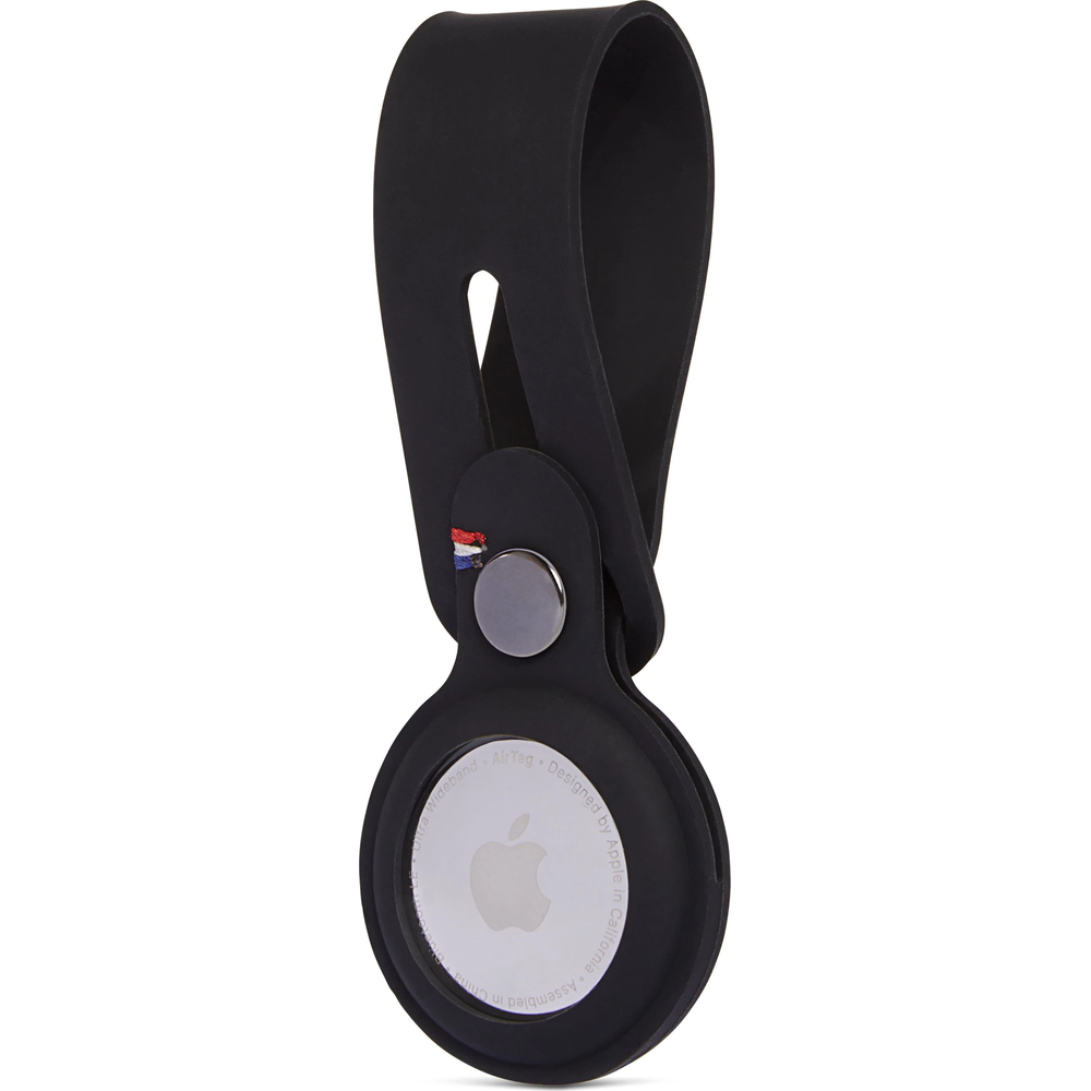 Чехол Decoded Sillicon Loop для Apple AirTag, силикон, угольно-серый